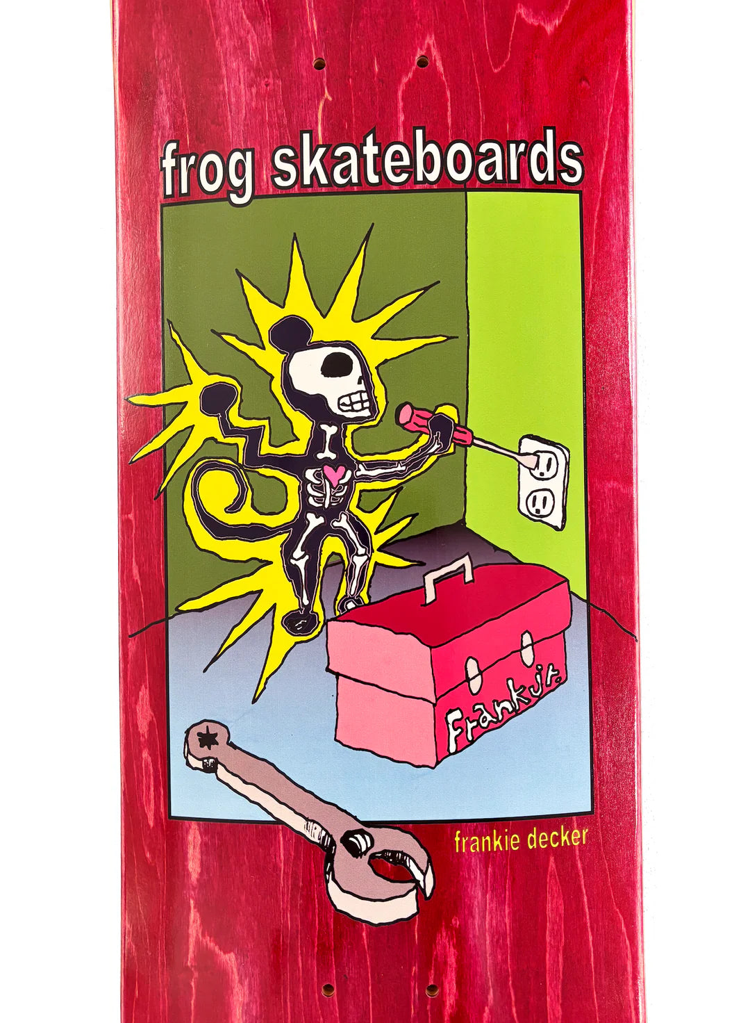 Frog Decker New Career Skateboard Deck 8.25