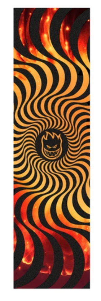 Spitfire Classic Swirl Lava Grip Tape Sheet 9"