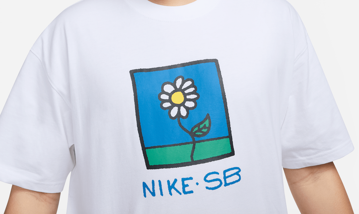 Nike SB Daisy T-Shirt White