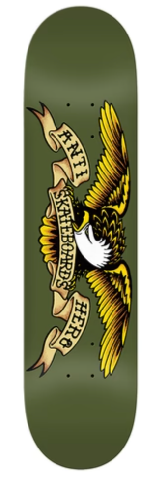 Anti Hero Classic Eagle Skateboard Deck 8.38