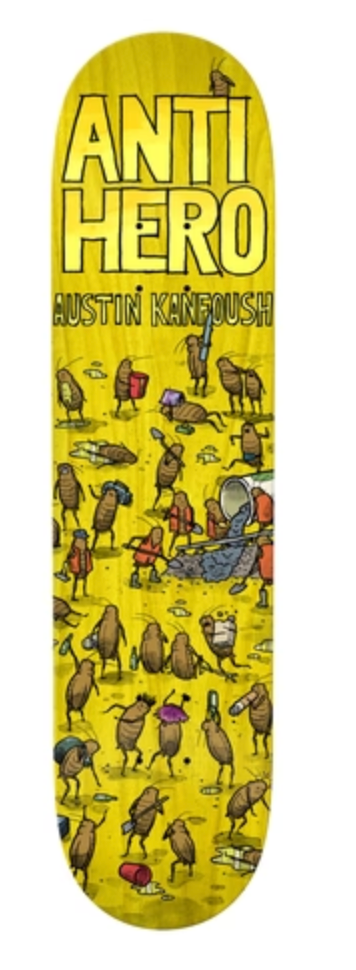 Anti Hero Kanfoush Roached Out Skateboard Deck 8.06
