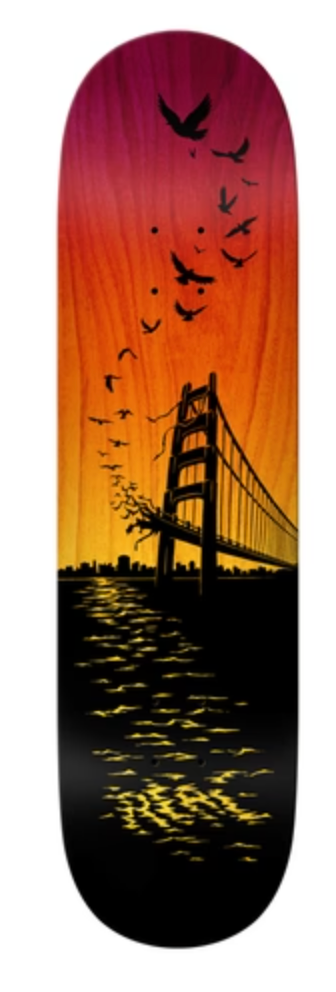 Real Team Commute Skateboard Deck 8.25