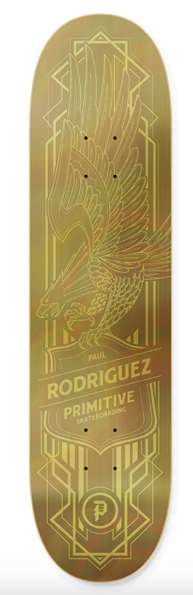 Primitive Holofoil Eagle Skateboard Deck 8.25