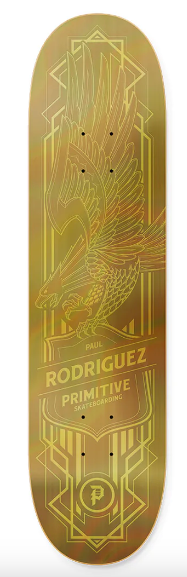 Primitive Holofoil Eagle Skateboard Deck 8.25