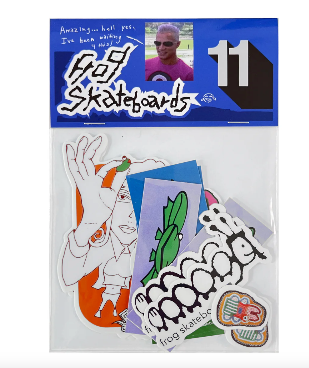 Frog Sticker Pack 11