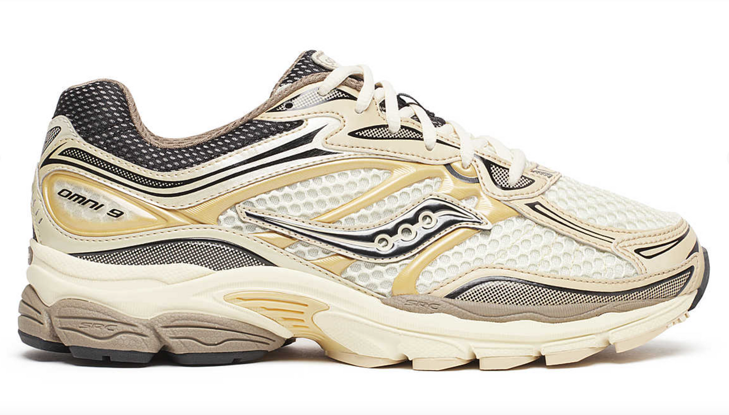 Saucony ProGrid Omni 9 Gold White