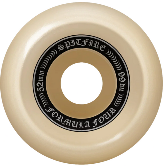 Spitfire F4 99 OG Classic Green Natural 52mm Wheels