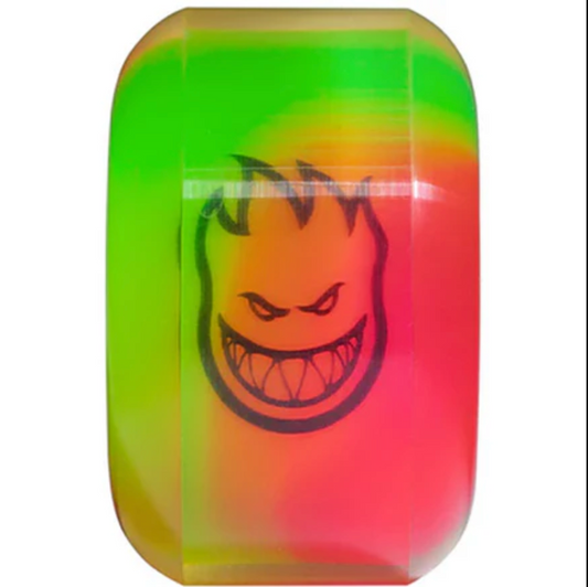 Spitfire 90D Sapphires Radial Clear Pink.Green 54mm Wheels