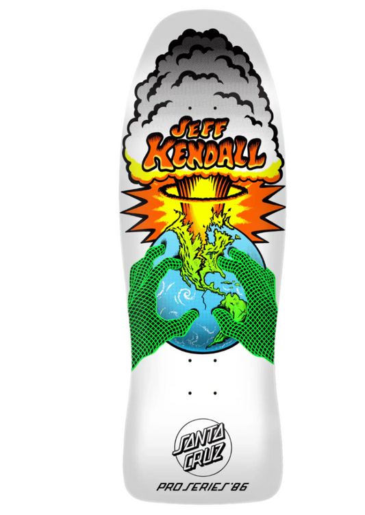 Santa Cruz 10.0in Kendall End Of The World Reissue Skateboard Deck