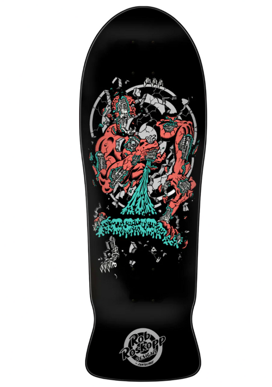 Santa Cruz 10.21in Roskopp Four Reissue Skateboard Deck