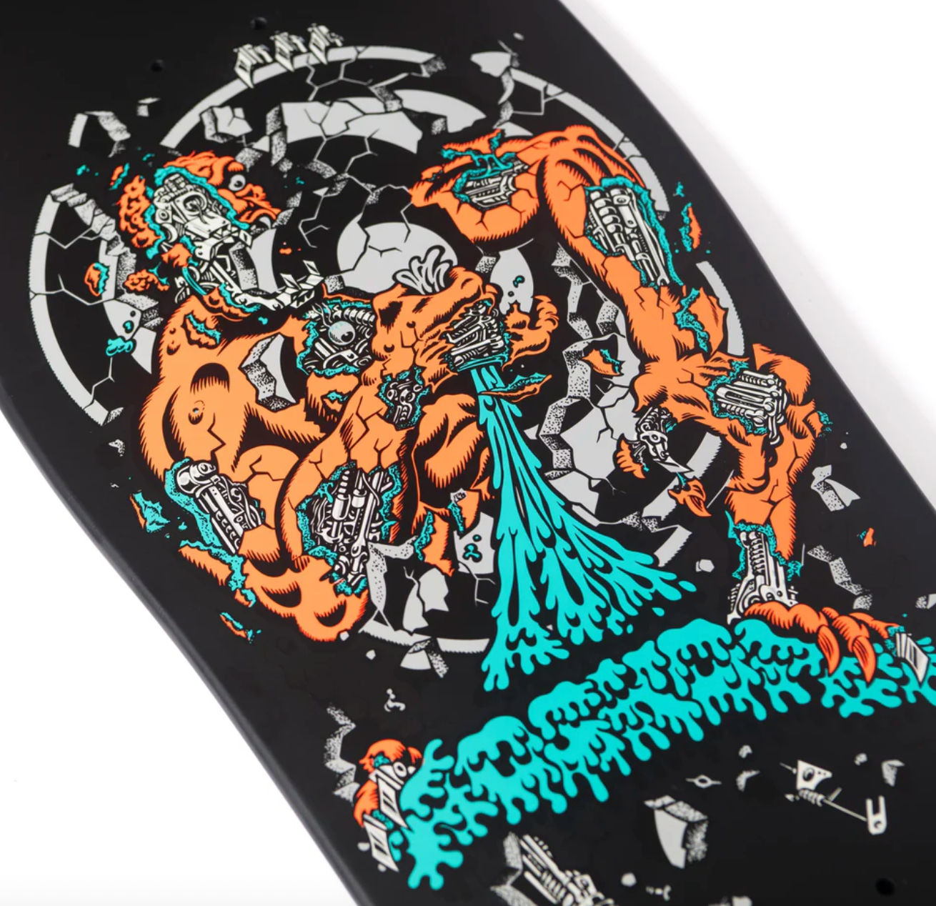 Santa Cruz 10.21in Roskopp Four Reissue Skateboard Deck