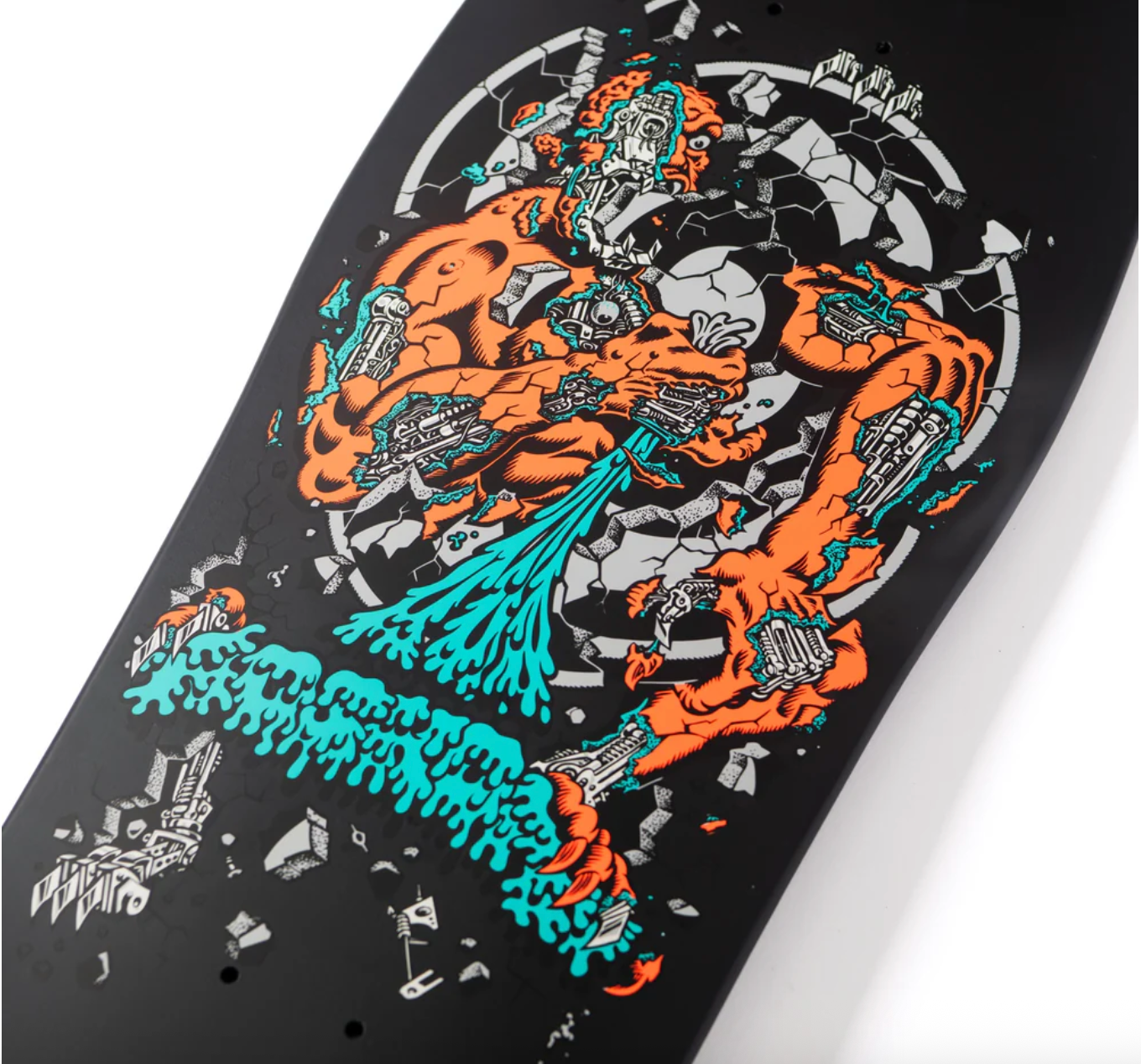 Santa Cruz 10.21in Roskopp Four Reissue Skateboard Deck