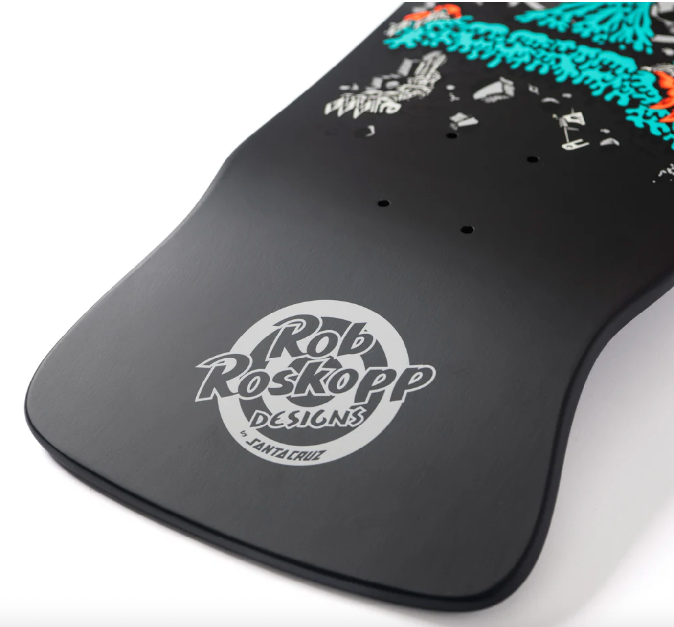 Santa Cruz 10.21in Roskopp Four Reissue Skateboard Deck