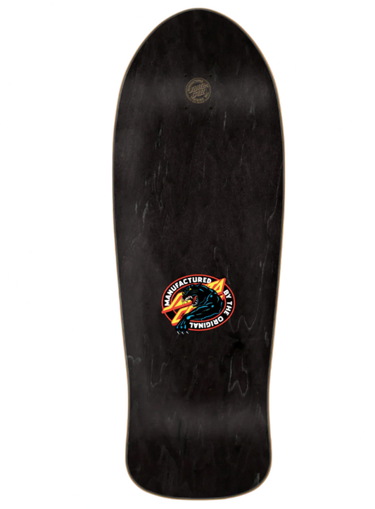 Santa Cruz 10.538in Natas SC Panther Reissue Skateboard Deck