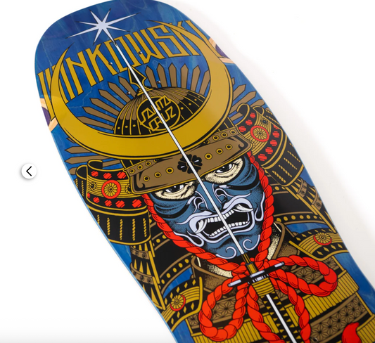 Santa Cruz 10.35in Winkowski Samurai Shaped Skateboard Deck