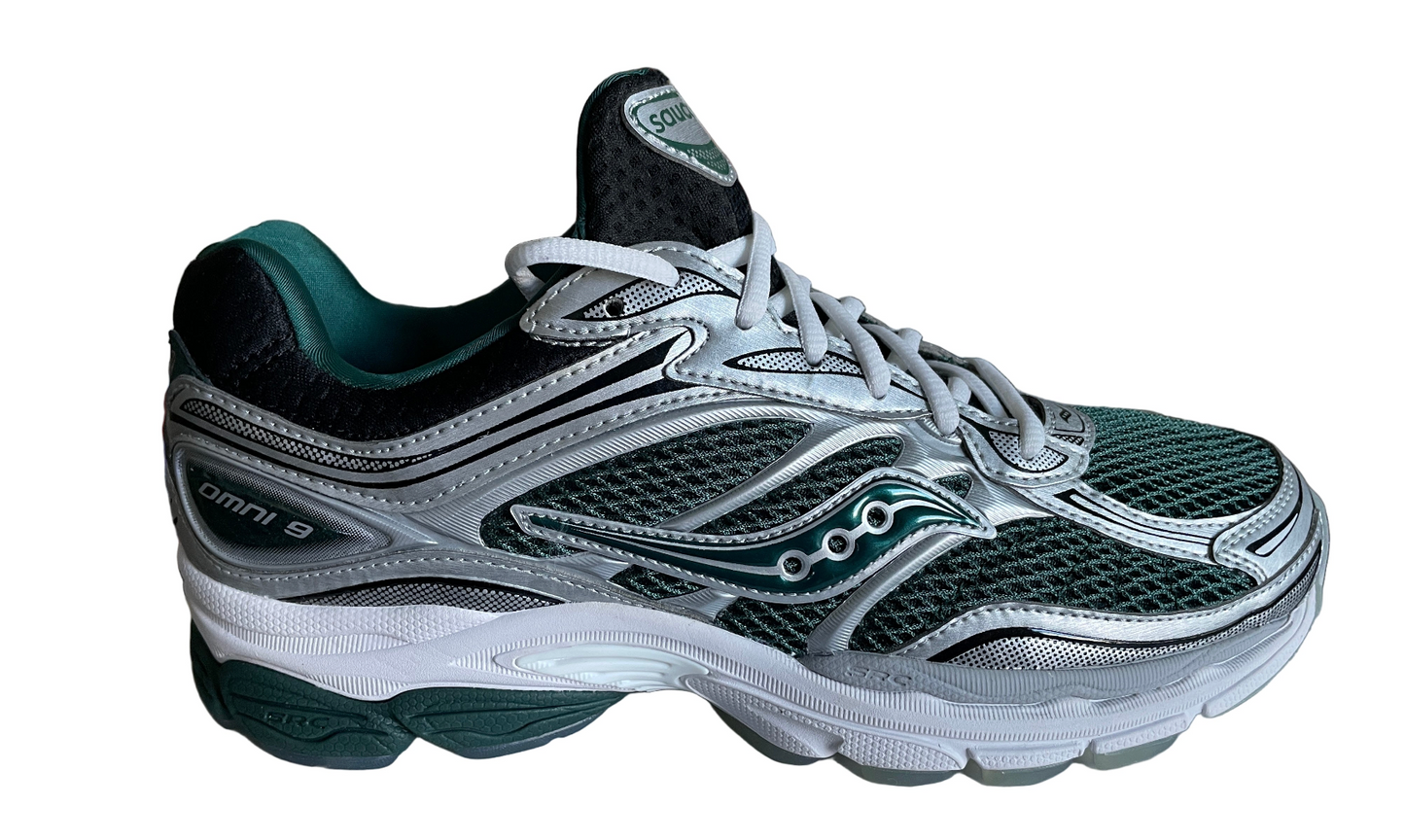 Saucony ProGrid Omni 9 Socktop Green Black