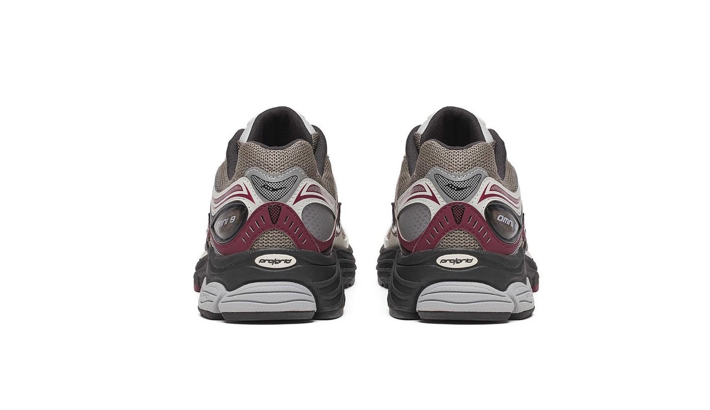 Saucony ProGrid Omni 9 TMY Tan Maroon