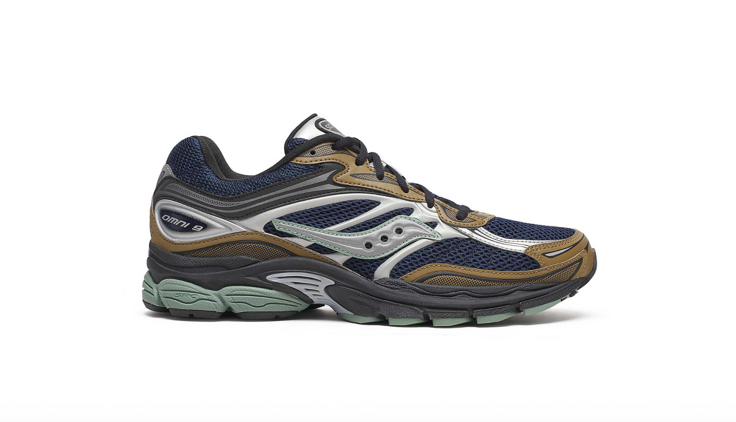 Saucony ProGrid Omni 9 TMY Brown Navy