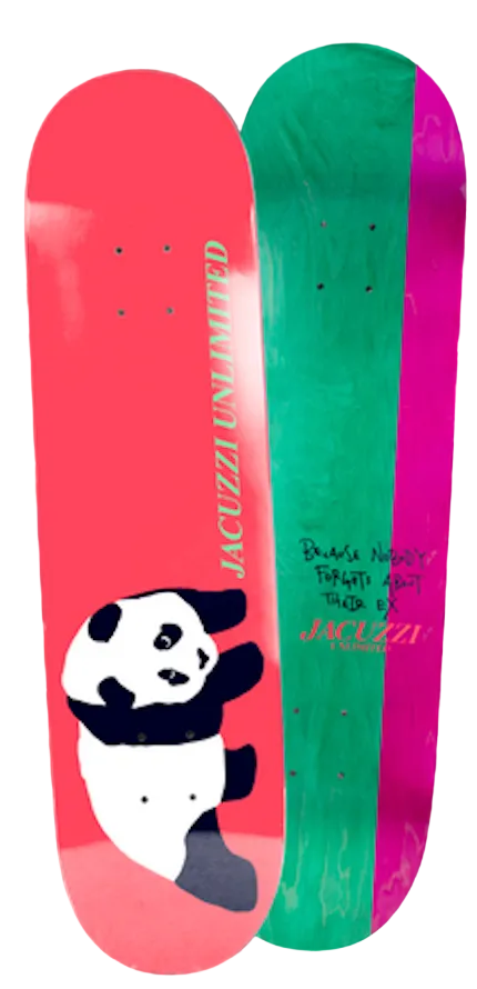 Jacuzzi Enjoi Panda Skateboard Deck 8.25