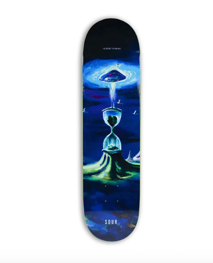 Sour Solution Albert Nyberg Spaceglass 8.25 Skateboard Deck