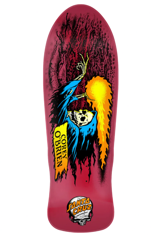 Santa Cruz 9.85in O'Brien Reaper Reissue Skateboard Deck