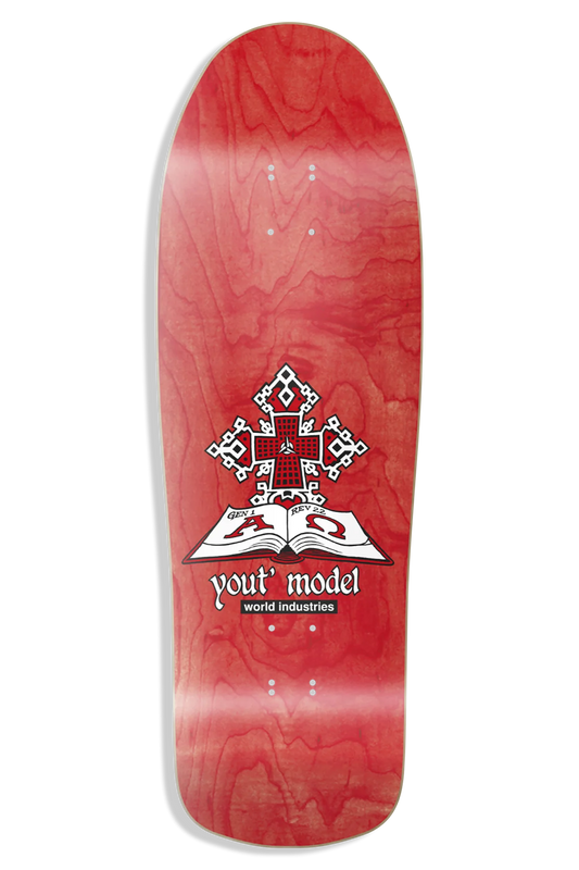 World Industries Jeff Hartsel Yout 9.4 Skateboard Deck