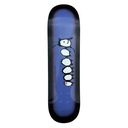 Frog Caterpillar Purple Skateboard Deck 8.25