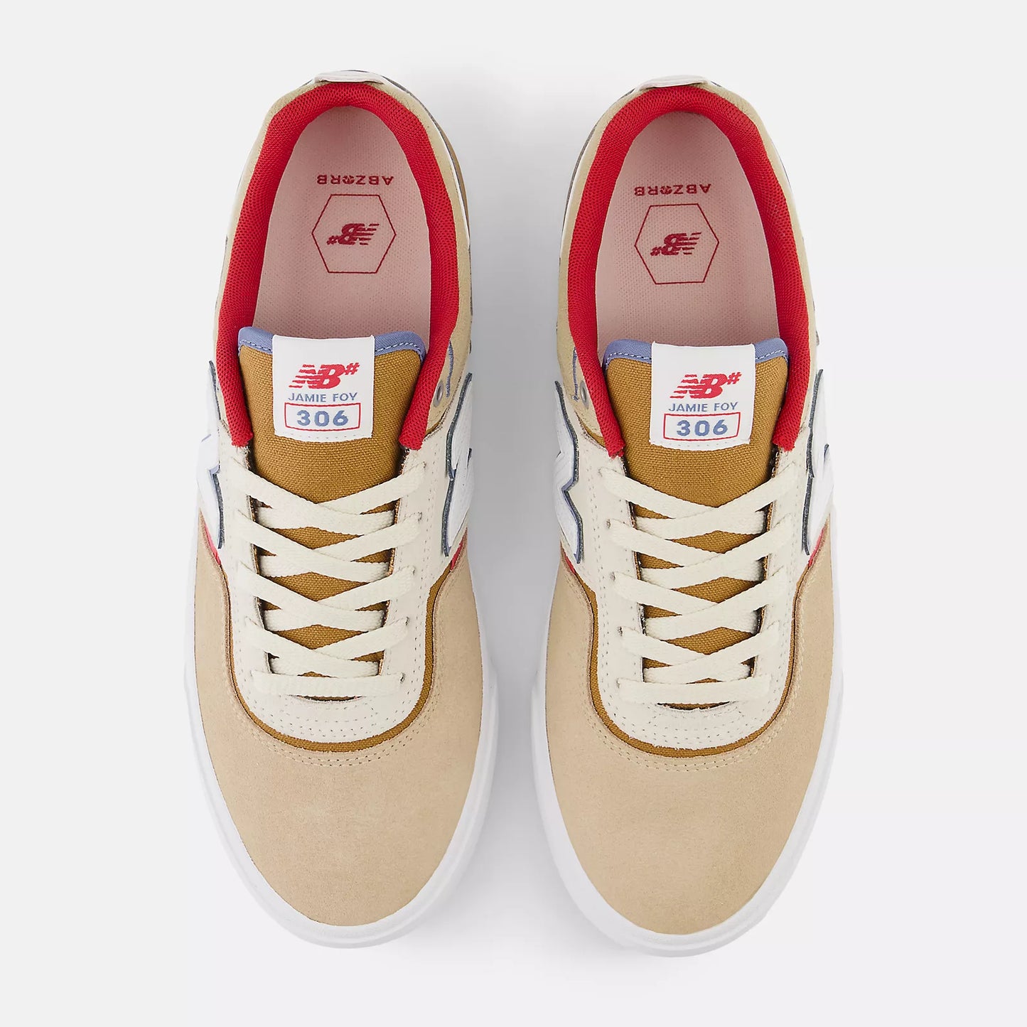 NB Numeric Jamie Foy 306 Tan White
