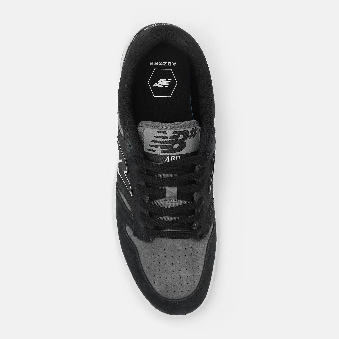 NB Numeric 480 Black White Gum