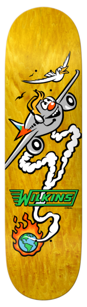 Real Wilkens Mascot 8.5 Skateboard Deck