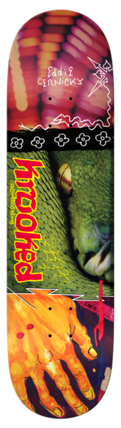 Krooked Cernicky Snake Bite 8.38 Skateboard Deck