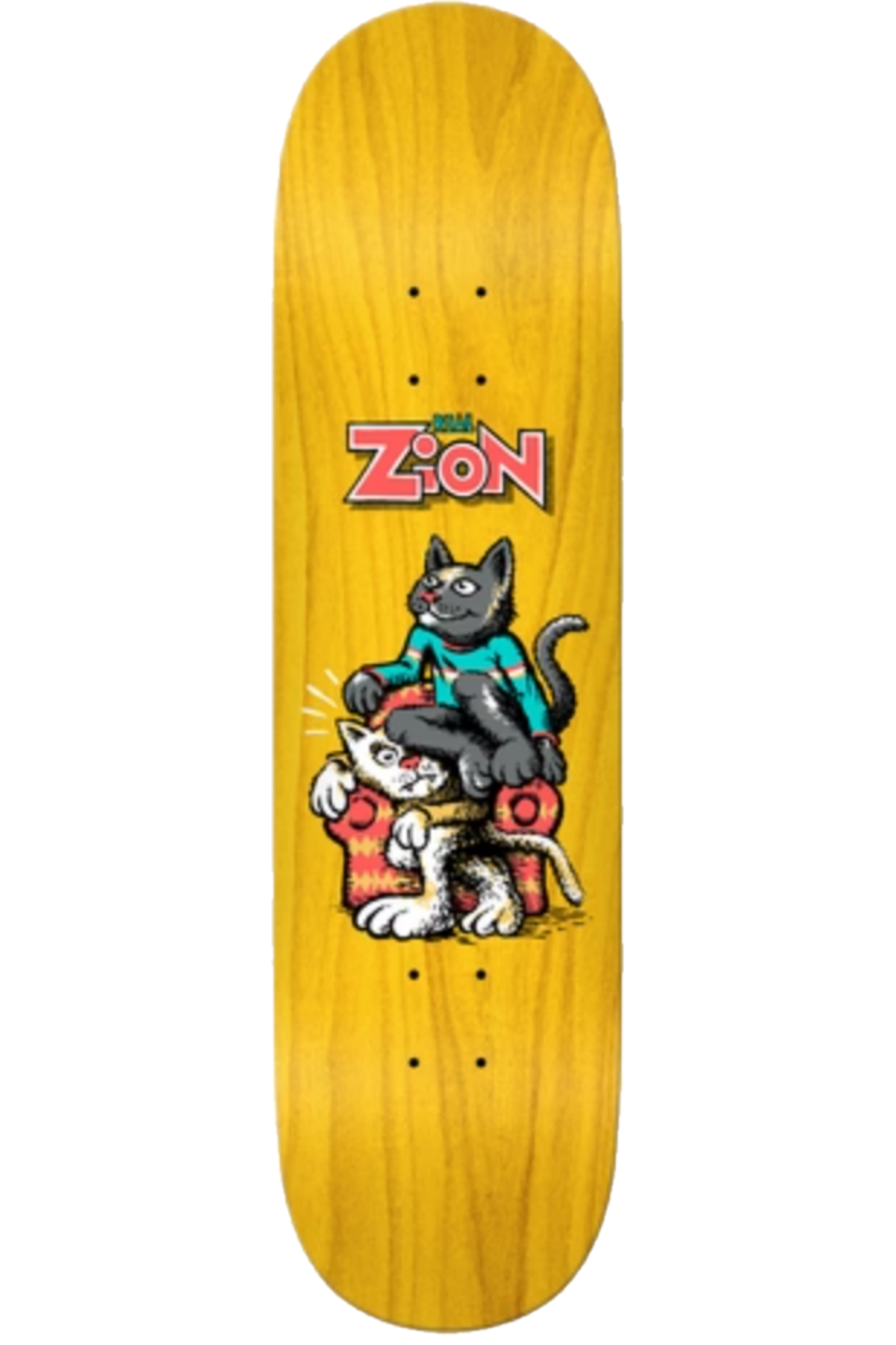 Real Zion Comix Skateboard Deck 8.06