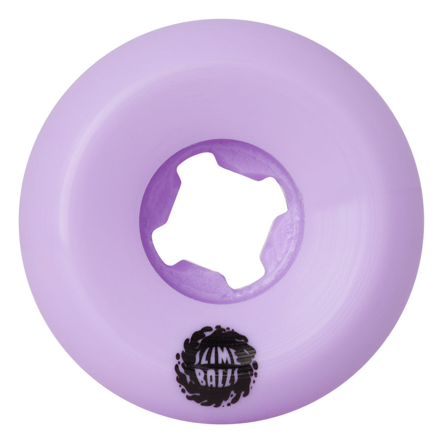 Slime Balls 54mm Fish Balls Speed Balls Purple 99a Skateboard Wheels