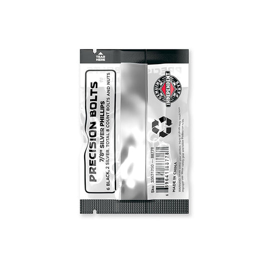 Indy 7/8 Phillips Hardware Black/Silver