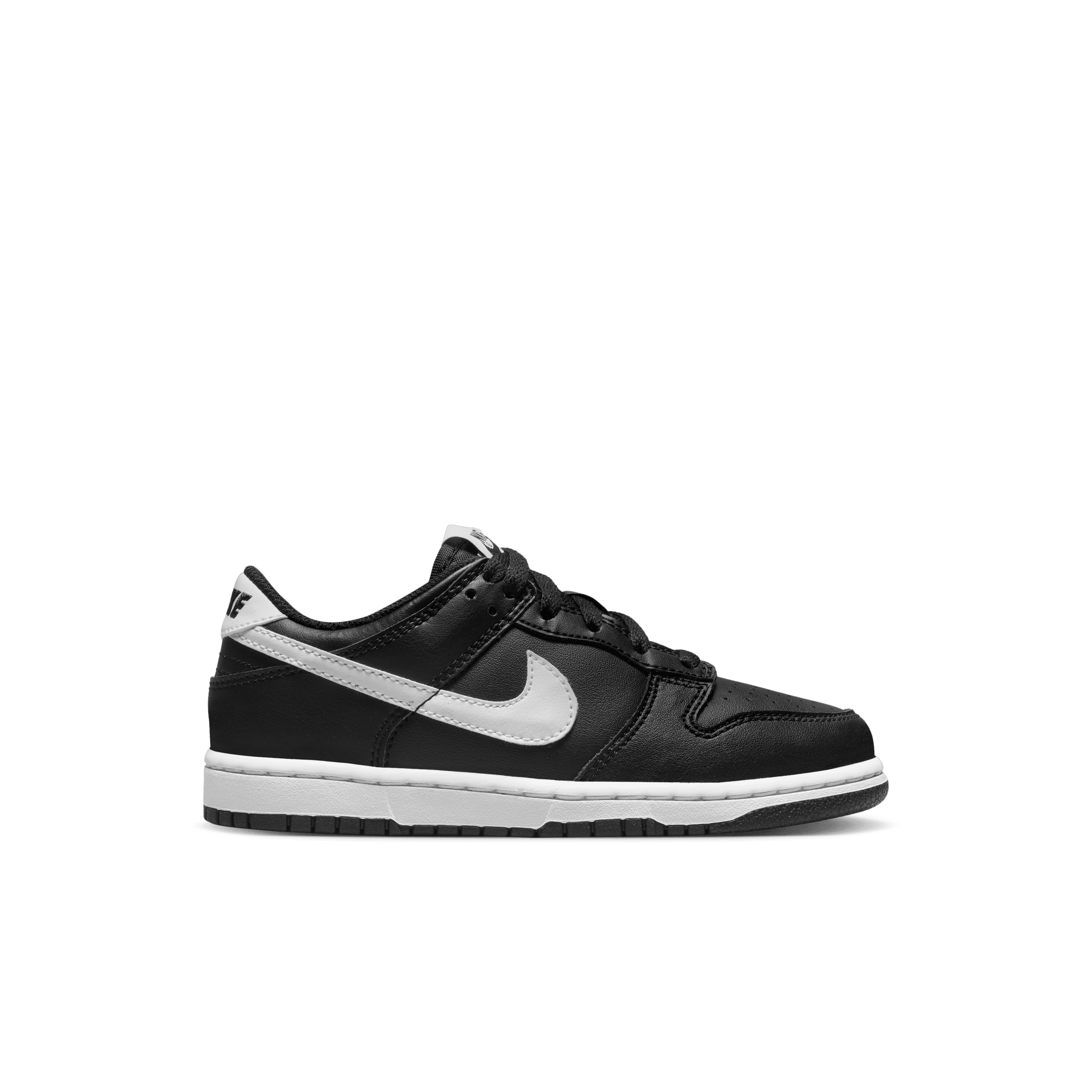 Nike Kids Dunk Low (PS) Black White | Double R Kicks