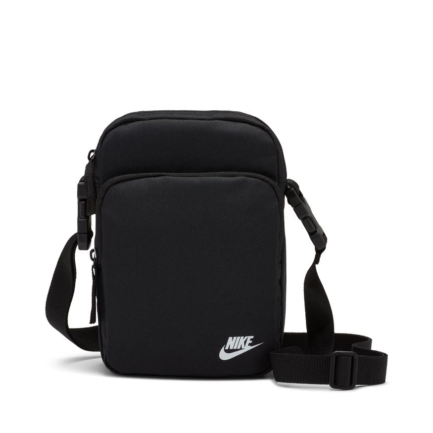 Nike Heritage Crossbody Bag Black Double R