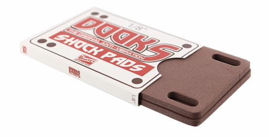 Dooks Shock Pads - Brown 1/8" Soft (Set of 2)
