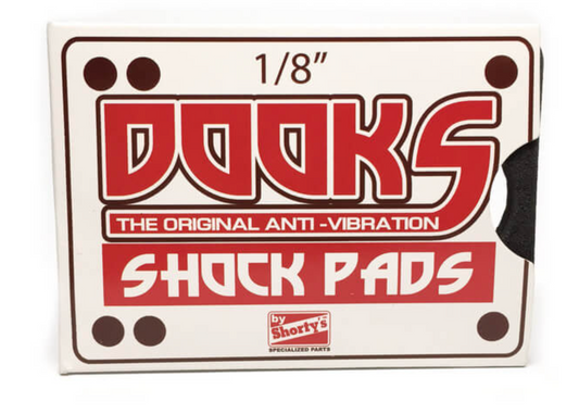 Dooks Shock Pads - Brown 1/8" Soft (Set of 2)