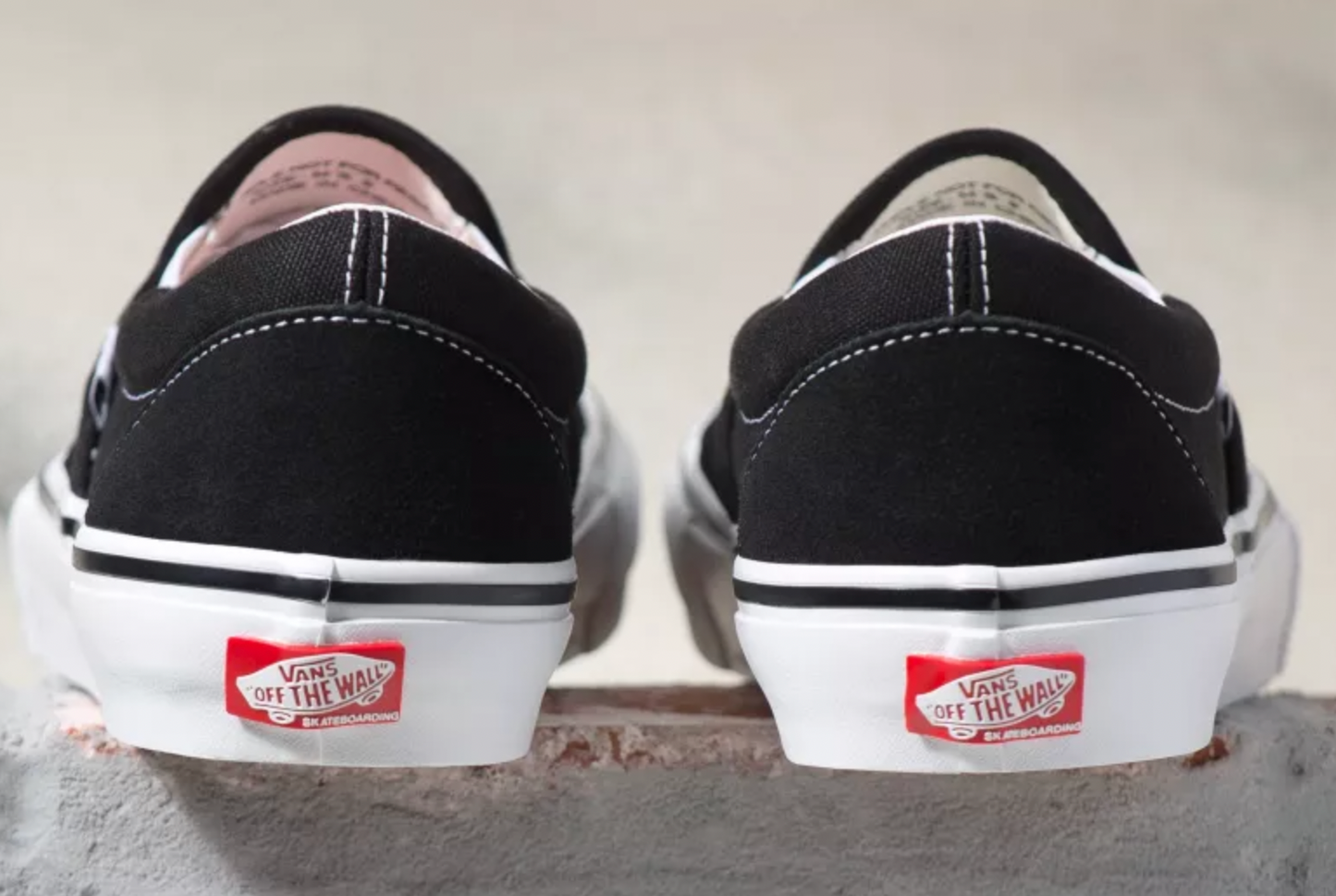 Vans Skate Slip-On Black White