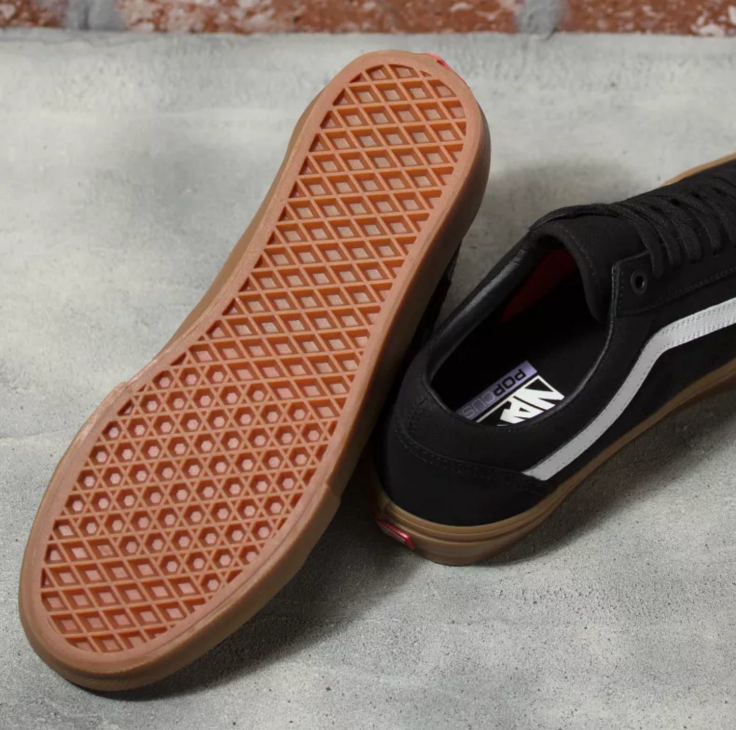Vans Skate Old Skool Black White Gum