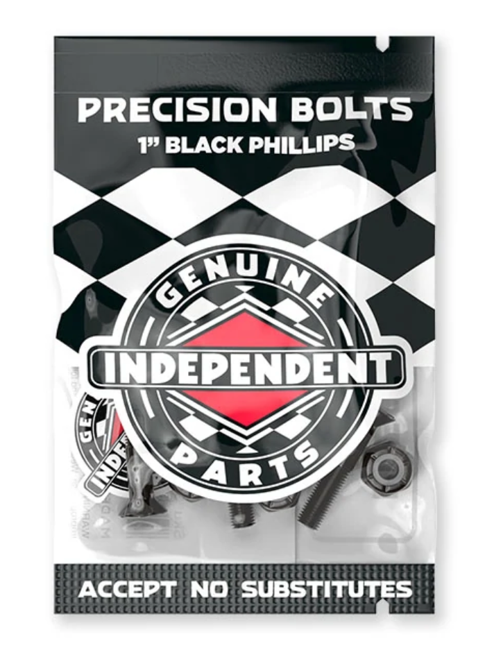Indy 1" Phillips Hardware Black