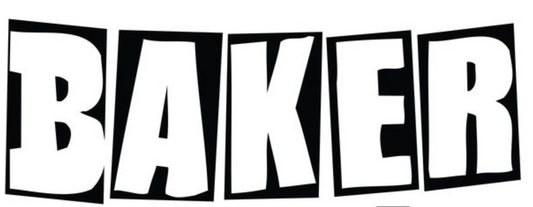 Baker Large Logo Sticker