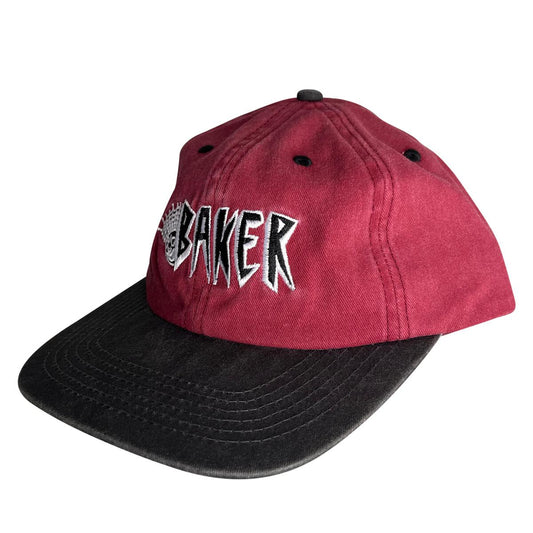 Baker Jollyman Red/Blk Snapback Hat