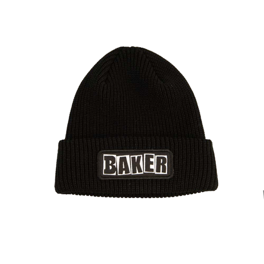 Baker Logo Beanie Black