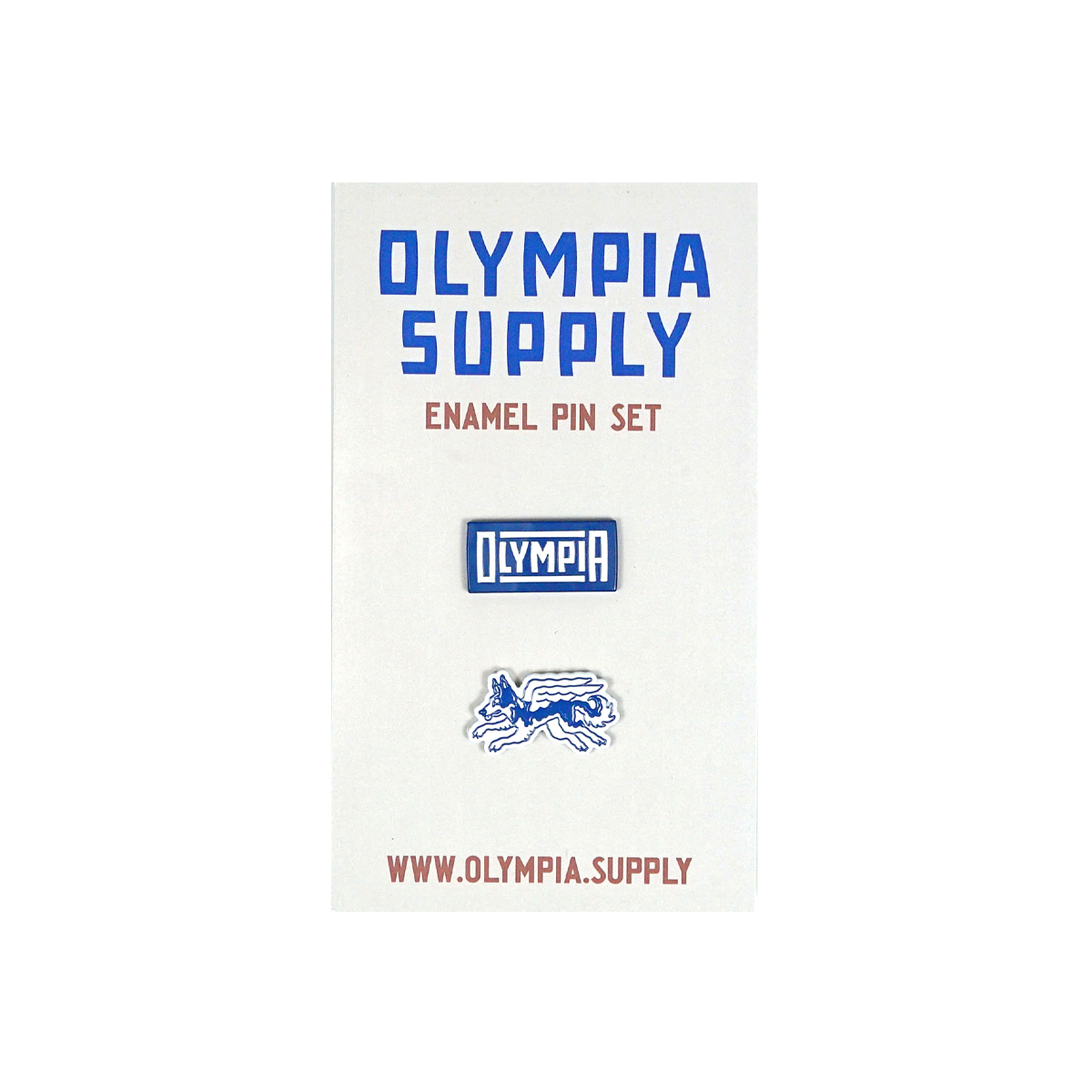 Olympia Supply Enamel Pin Set