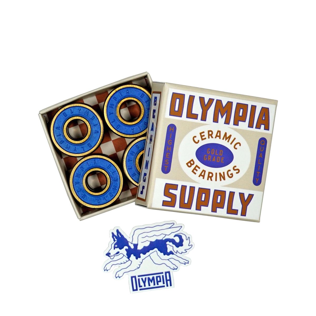 Olympia Supply Gold Grade Ceramic Bearings