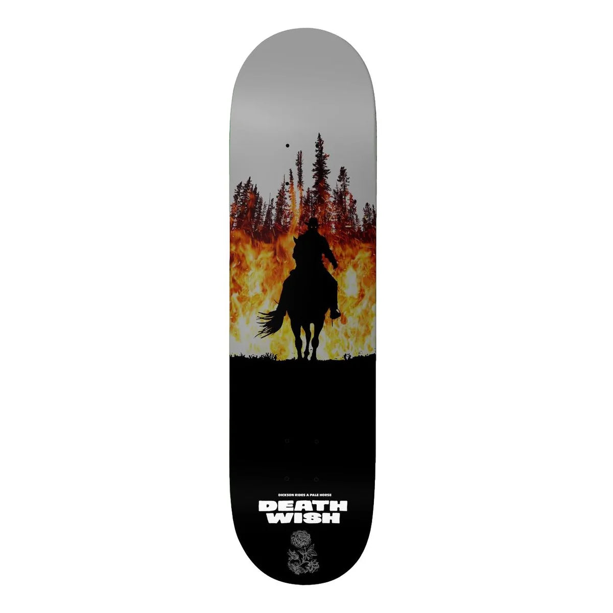 Deathwish Jon Dickson Pale Rider Skateboard Deck 8.25