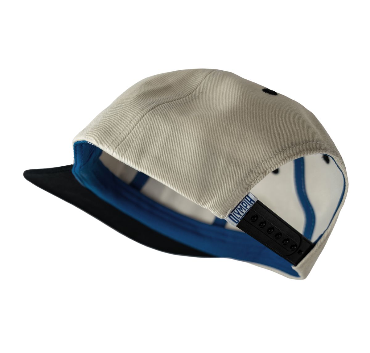 Olympia Juno Patch Hat Cream Black