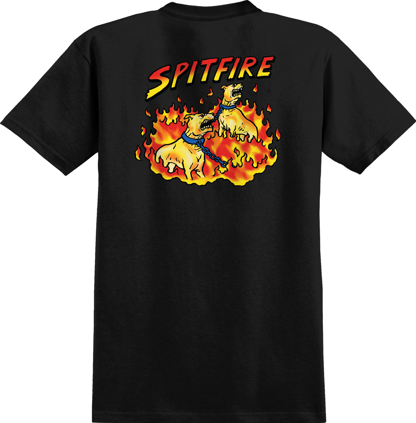Spitfire Hell Hounds II T-Shirt Black