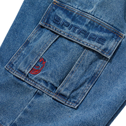 Spitfire Classic 87 Denim Shorts Light Stonewash